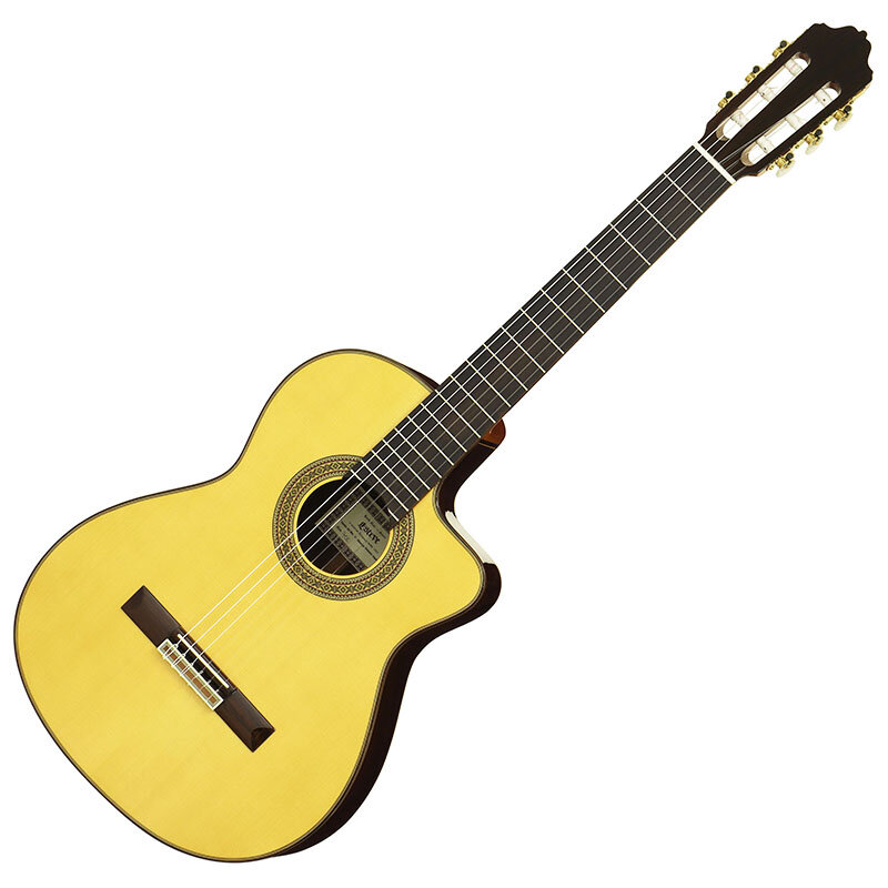 Esteve 7CE Spr エレクトロクラシックギター 650mm 松単板／ローズウッド エステベ 