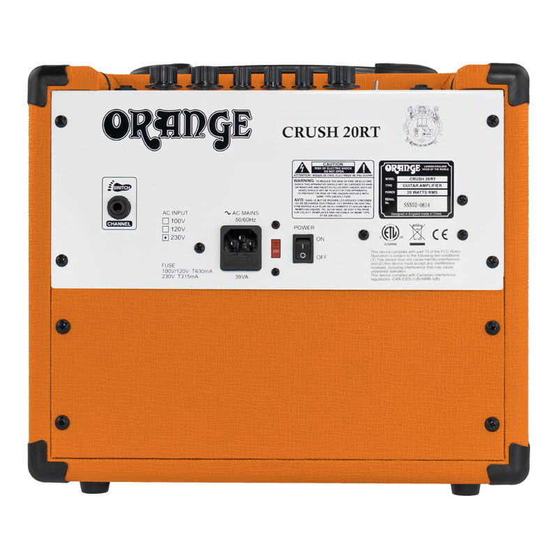 ORANGE Crush 20RT ギターアンプ 【 オレンジ CR-20RT 】 | 島村楽器