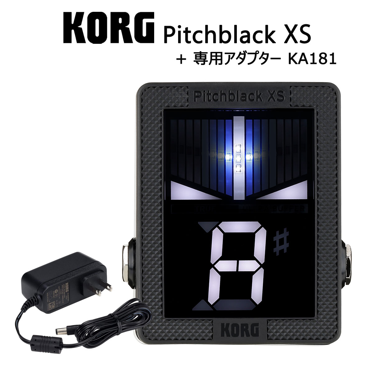 KORG コルグ Pitchblack XS ペダルチューナー - 器材
