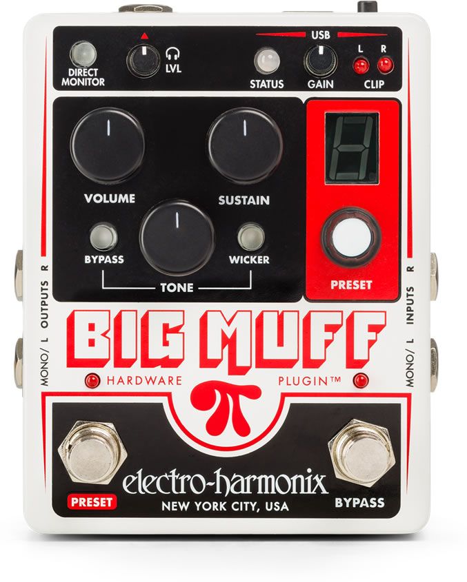 Electro Harmonix Big Muff Pi Hardware Plugin DTM ハードウェア