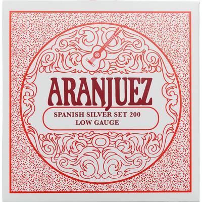 ARANJUEZ Spanish Silver 200 クラシックギター弦 アランフェス 