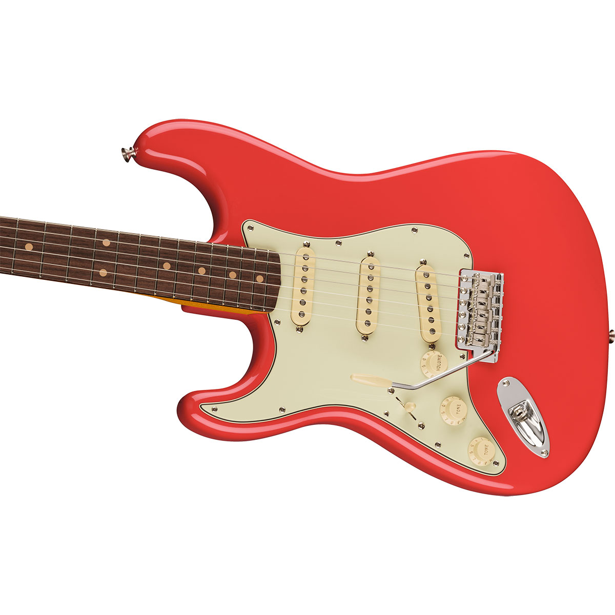 Fender American Vintage II 1961 Stratocaster Left-Hand Fiesta Red 