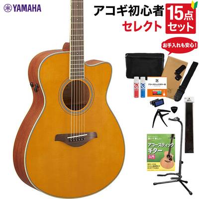YAMAHA FSC-TA VT (ビンテージティント) アコースティックギター 教本