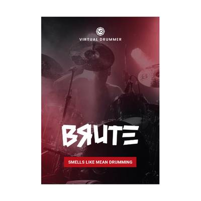 [特価 2024/05/06迄] UJAM Virtual Drummer BRUTE ユージャム [メール納品 代引き不可]
