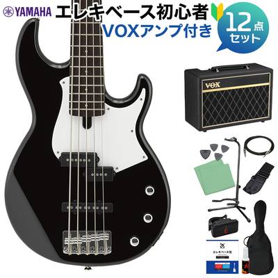 YAMAHA BB235 BL 5弦ベース初心者12点セット 【ヘッドホンアンプ付