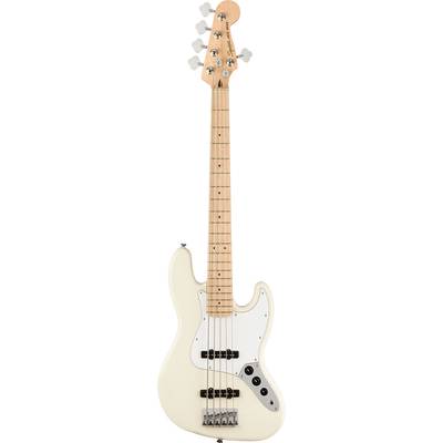 Squier by Fender Affinity Jazz Bass V Olympic White 5弦ベース初心者12点セット  【島村楽器で一番売れてるベースアンプ付】 スクワイヤー / スクワイア ジャズベース