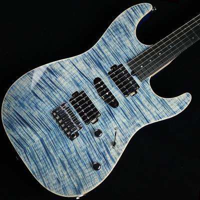T's Guitars DST-Pro22 Flame Top Trans Blue Denim　S/N：032735 ティーズギター 【選定材オーダー品】【未展示品】