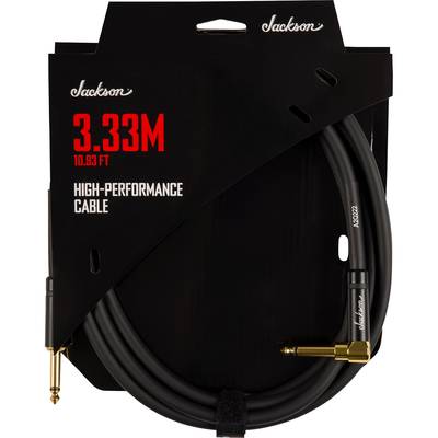 Jackson High Performance Cable Black 10.93  シールド 10.93フィート(約3.3m) ジャクソン 