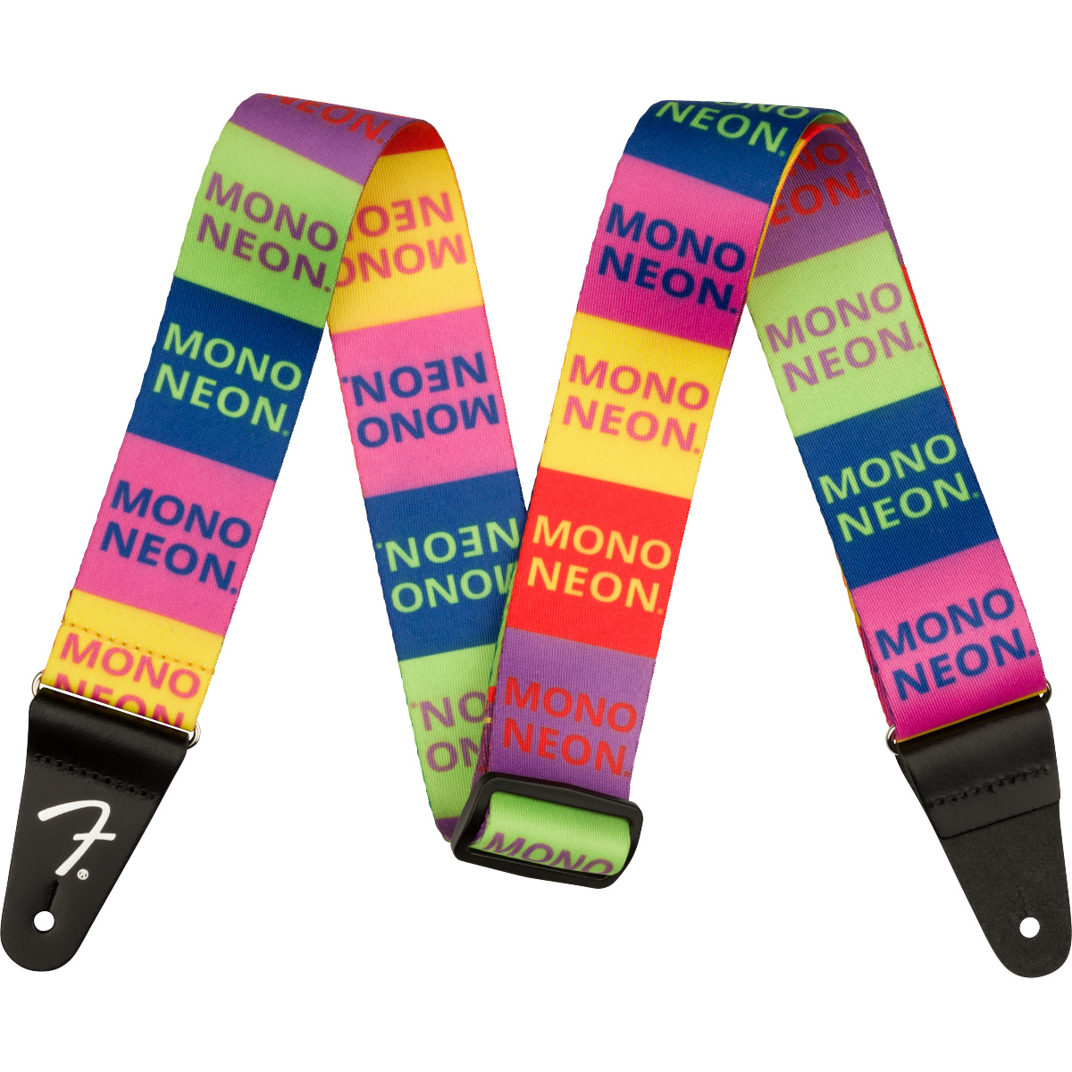 Fender MonoNeon Logo Strap Multi Color 2” ストラップ フェンダー 島村楽器オンラインストア