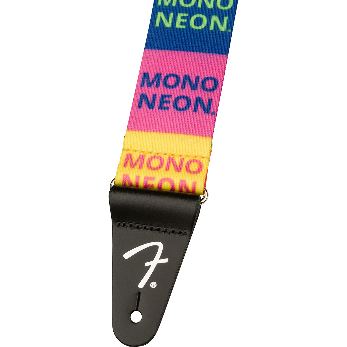 Fender MonoNeon Logo Strap Multi Color 2” ストラップ フェンダー
