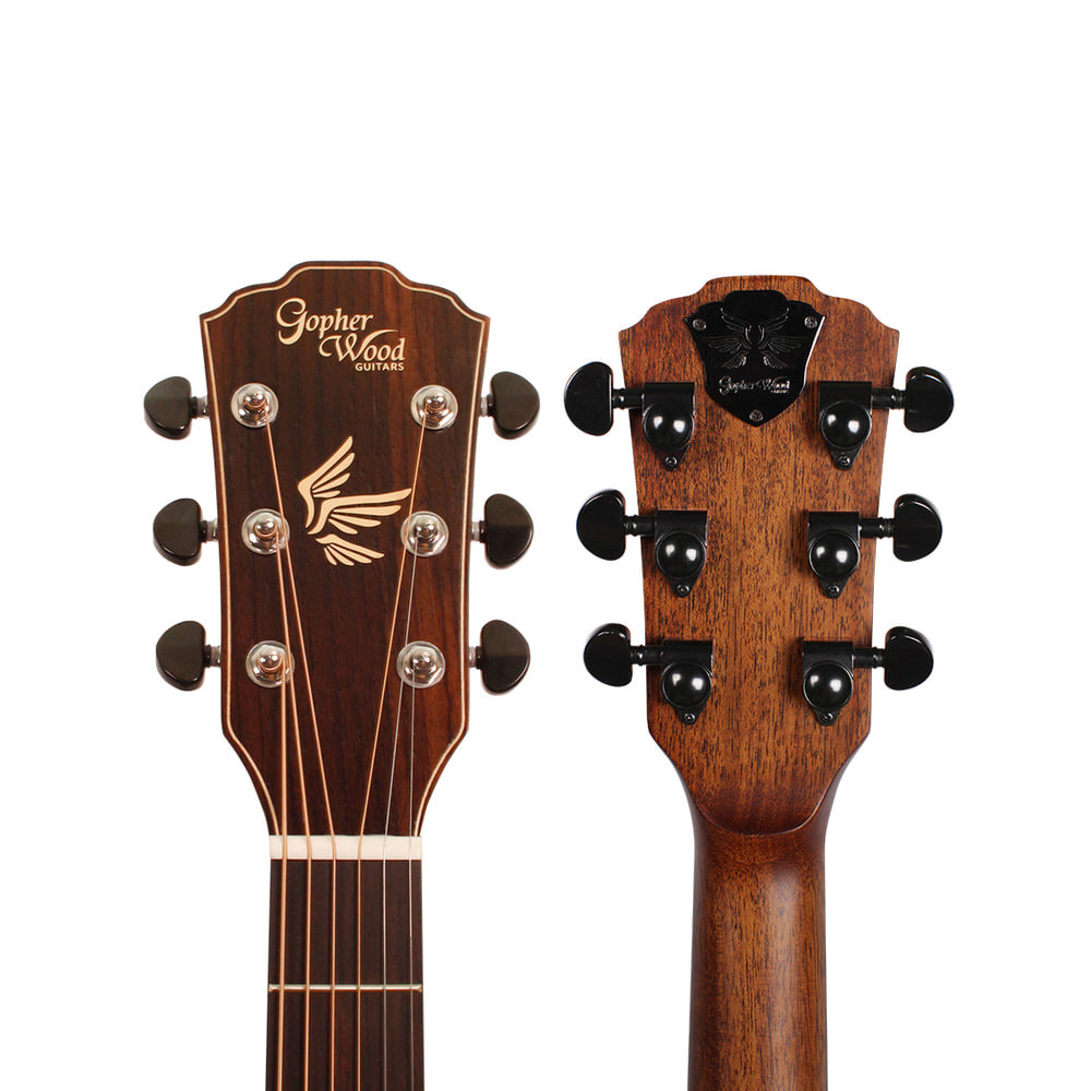 Gopher Wood Guitars i200R ローステッドスプルース単板 ドレッド 