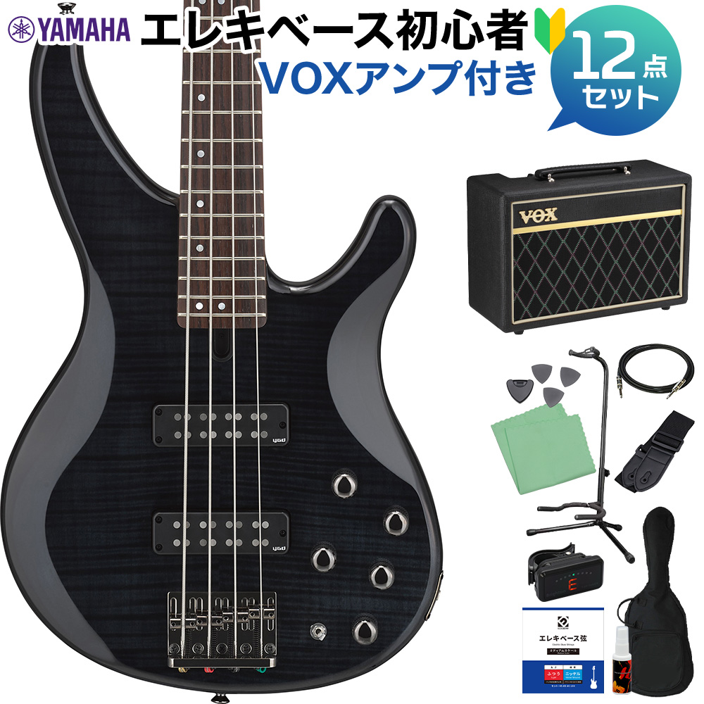 YAMAHA TRBX604FM TBL ベース初心者12点セット 【VOXアンプ付