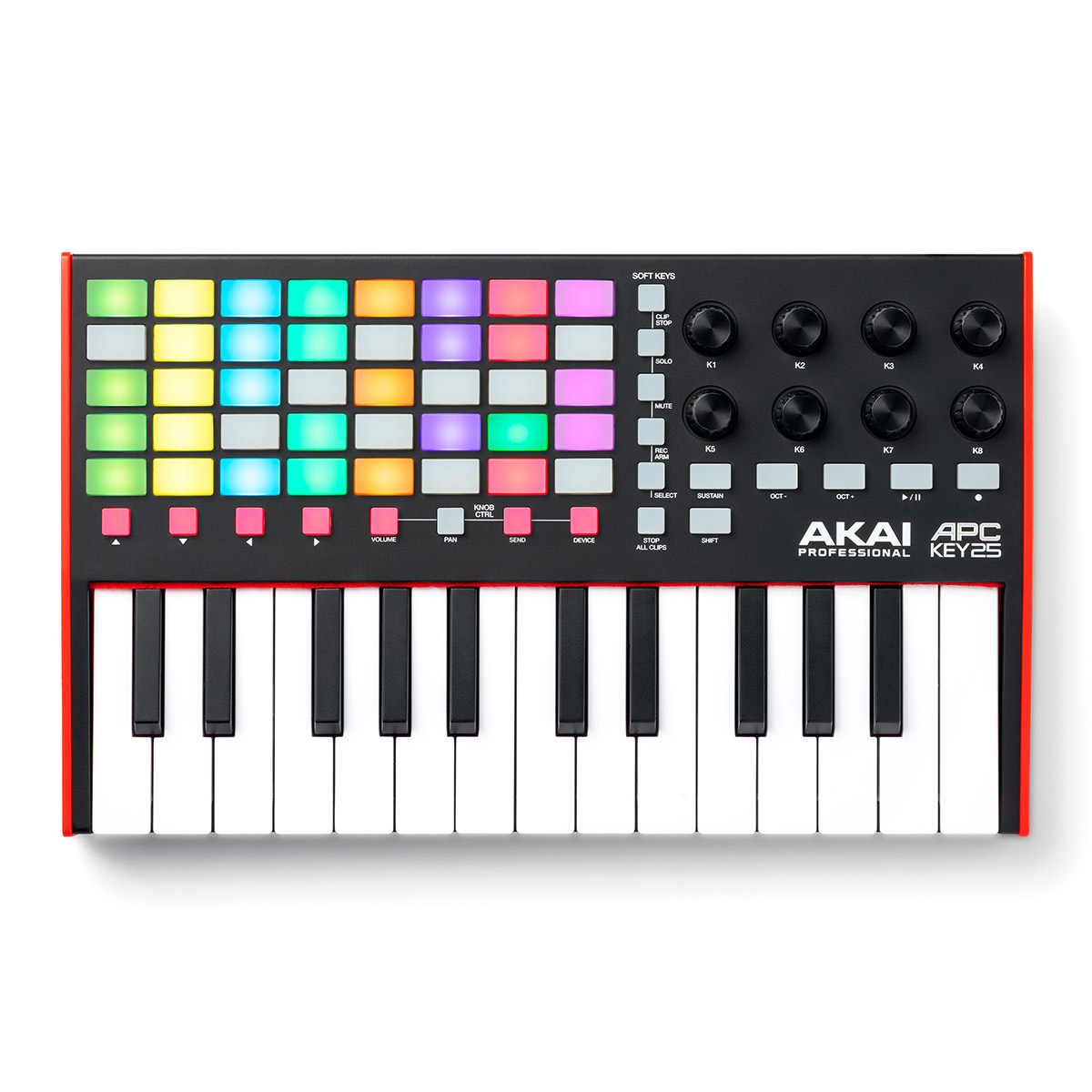 AKAI APC Key25 MK2 MIDIキーボード 25鍵盤 [Ableton Liveコントロール ...