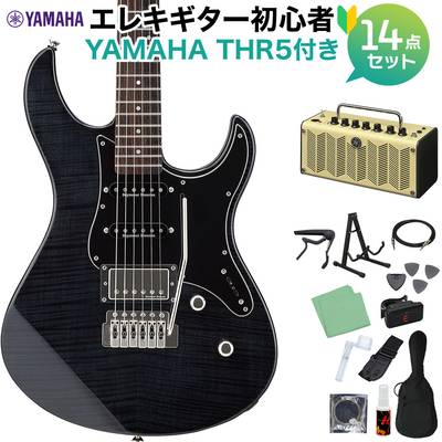 YAMAHA PACIFICA612VIIFM TBL エレキギター初心者14点セット【THR5