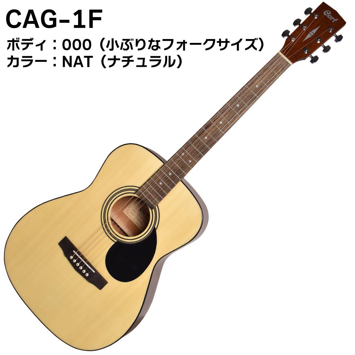 数量限定特価 20％OFF】 Cort CAG-1F / CAG-1D アコースティックギター