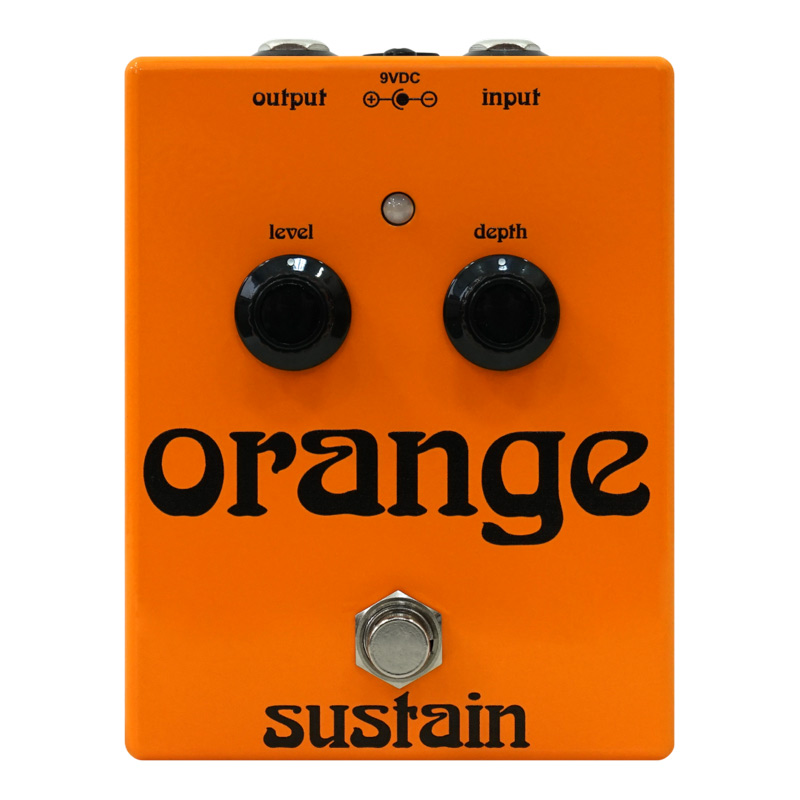 ORANGE Sustain コンパクトエフェクター コンプレッサー オレンジ