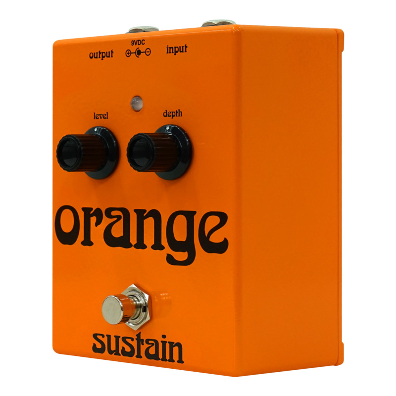 ORANGE Sustain コンパクトエフェクター コンプレッサー オレンジ 