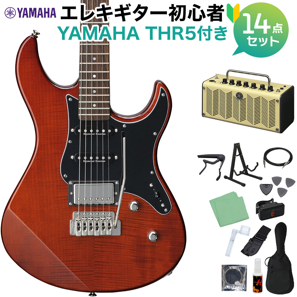 YAMAHA PACIFICA612VIIFM RTB エレキギター初心者14点セット【THR5 ...