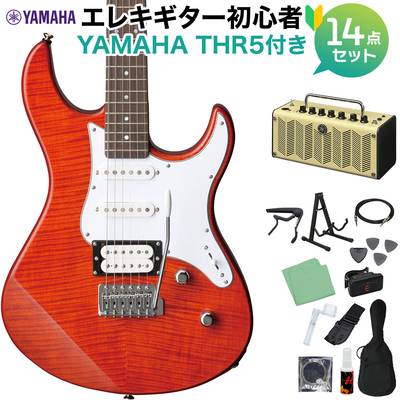 YAMAHA PACIFICA212VFM CMB エレキギター初心者14点セット【THR5アンプ ...