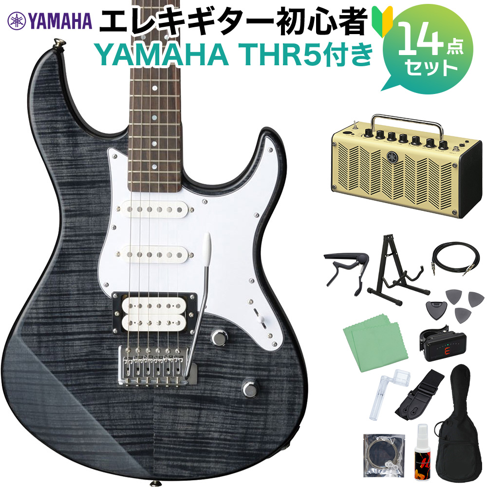 【極美品】エレキギター　ヤマハ　パシフィカ　PAC212VFM　TBL　ケース付