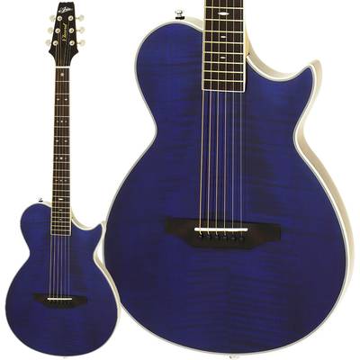 ARIA APE-100 SBL シースルーブルー 【エレキギターのように弾ける薄型