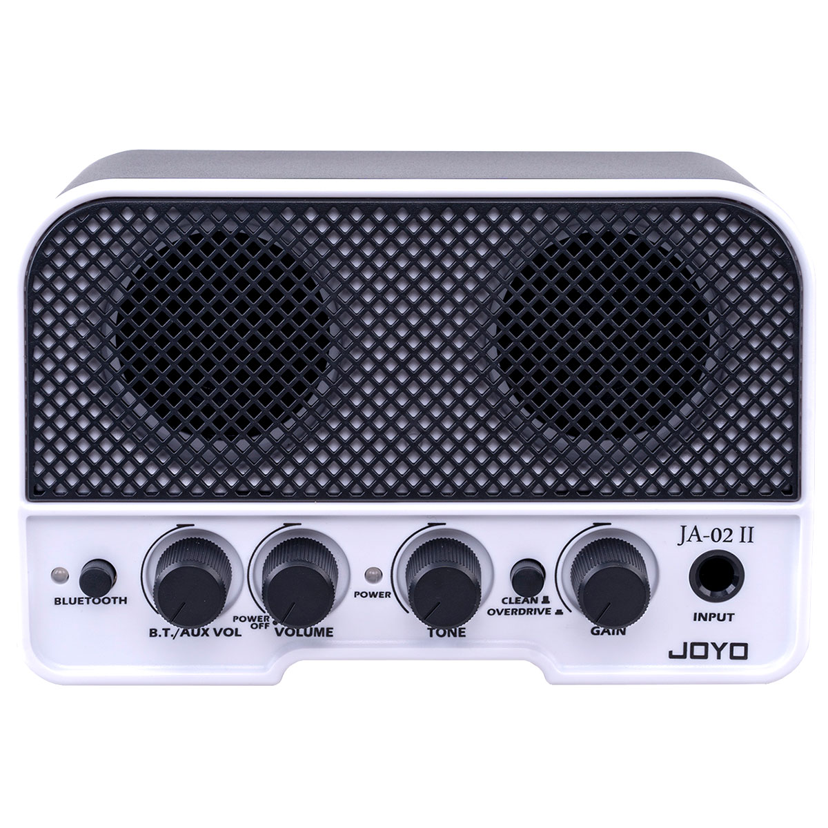 JOYO JA-02 II BLACK/WHITE エレキギター用ミニアンプ ベース対応 USB充電式 Bluetooth搭載 ジョーヨー 【島村楽器WEBSHOP限定】