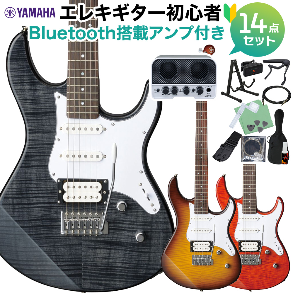 YAMAHA PACIFICA212VFM エレキギター初心者14点セット 【Bluetooth搭載 ...