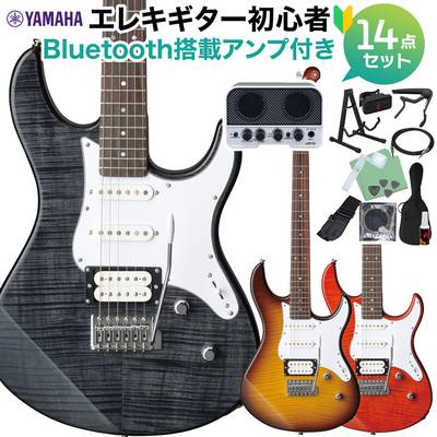【極美品】エレキギター　ヤマハ　パシフィカ　PAC212VFM　TBL　ケース付