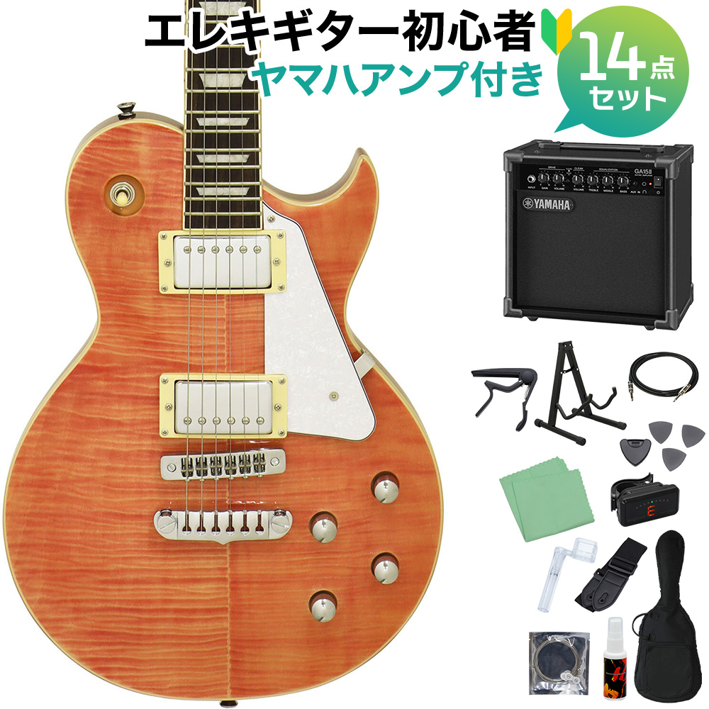 AriaProII PE-AE200 MP エレキギター初心者14点セット【ヤマハアンプ