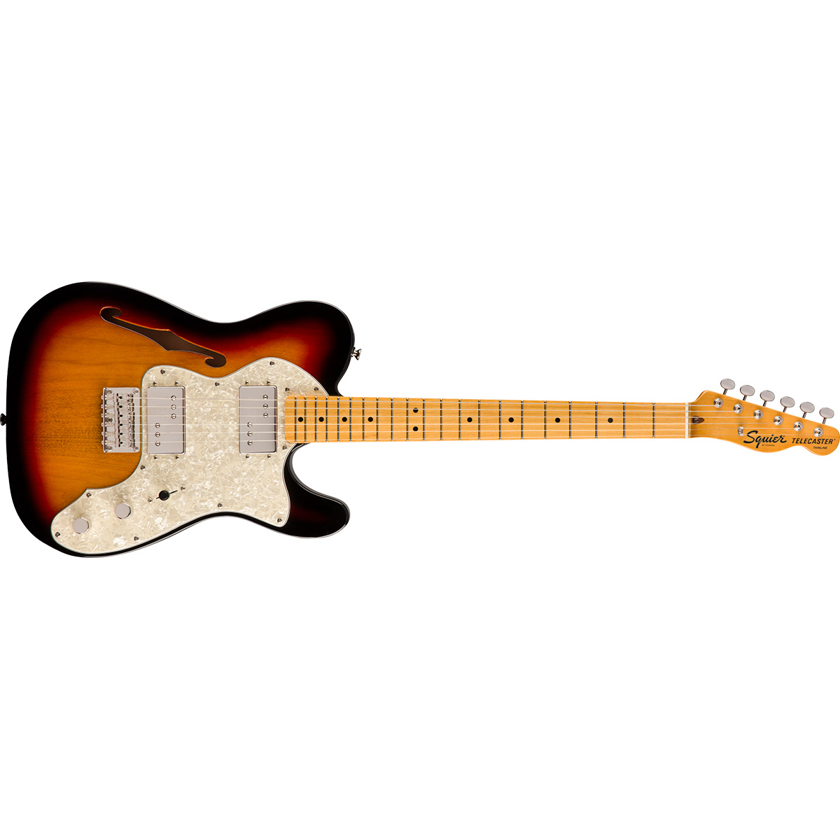 Squier by Fender Classic Vibe '70s Telecaster Thinline 3-Color 
