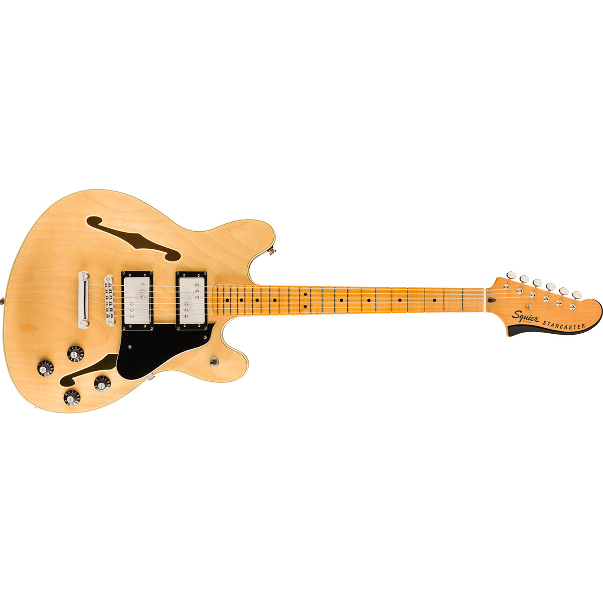 Squier by Fender Classic Vibe Starcaster Maple Fingerbaord Natural エレキギター初心者14点セット【Bluetooth搭載ミニアンプ付き】  スターキャスター セミアコ スクワイヤー / スクワイア | 島村楽器オンラインストア