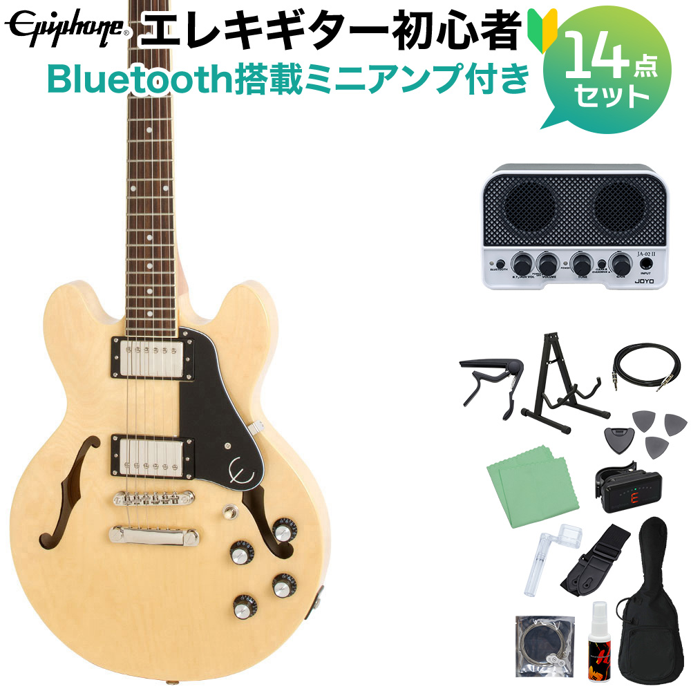 Epiphone ES-339 Pro Natural エレキギター初心者14点セット ...