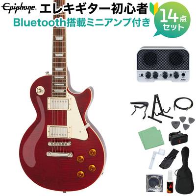 Epiphone Les Paul Standard PlusTop PRO Wine Red エレキギター初心者