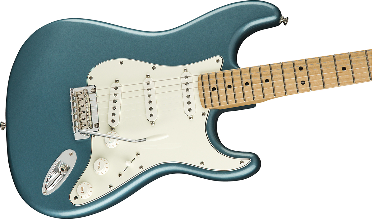 Fender Player Stratocaster Tidepool エレキギター初心者14点セット【Bluetooth搭載ミニアンプ付き】 ストラトキャスター