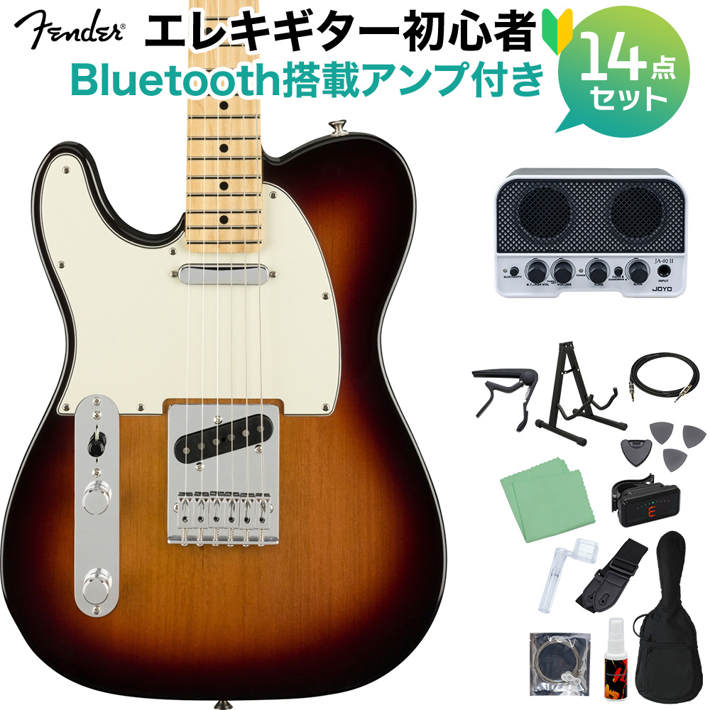 Fender Player Telecaster Left Handed, Maple Fingerboard, 3 Color