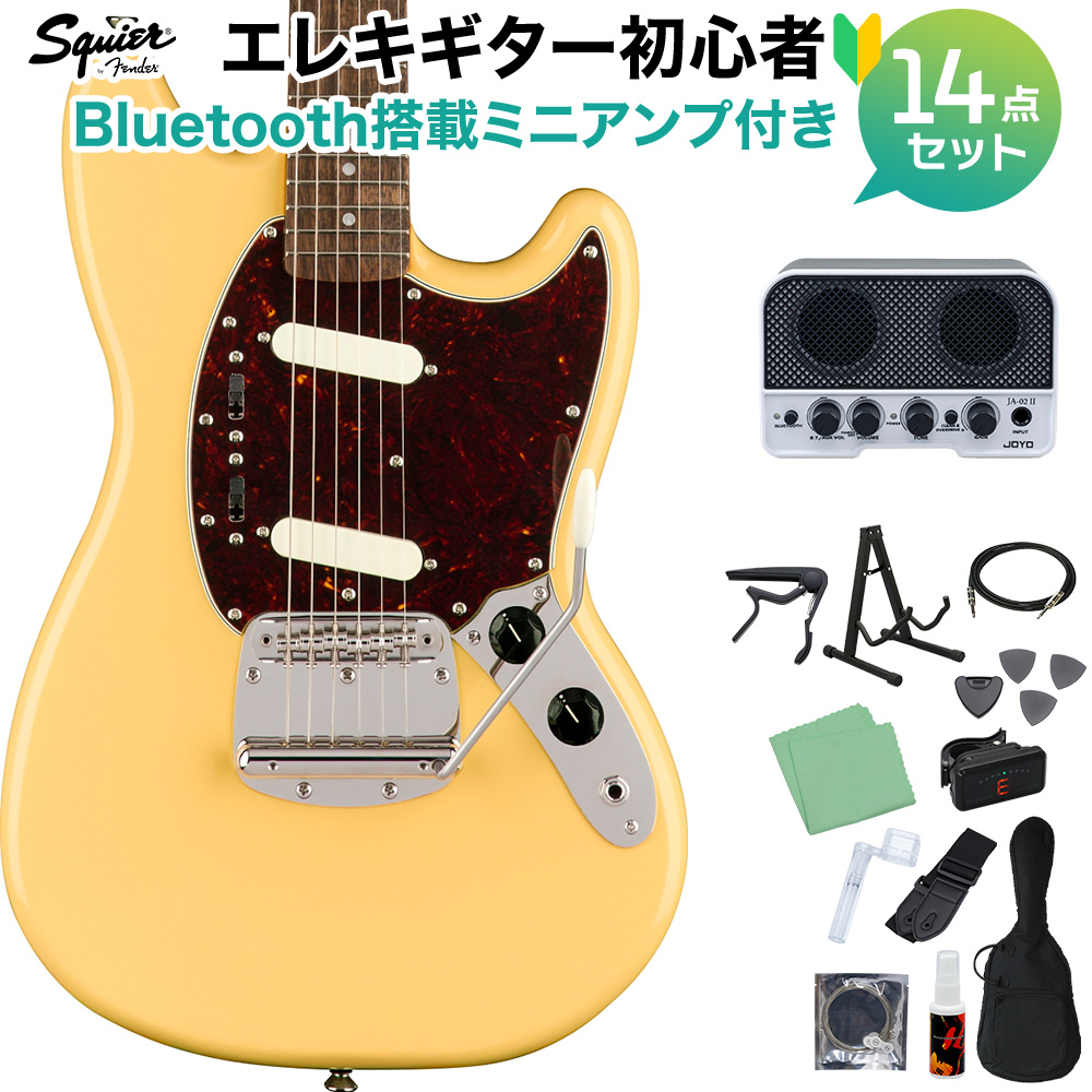Squier by Fender Classic Vibe '60s Mustang Vintage White エレキ