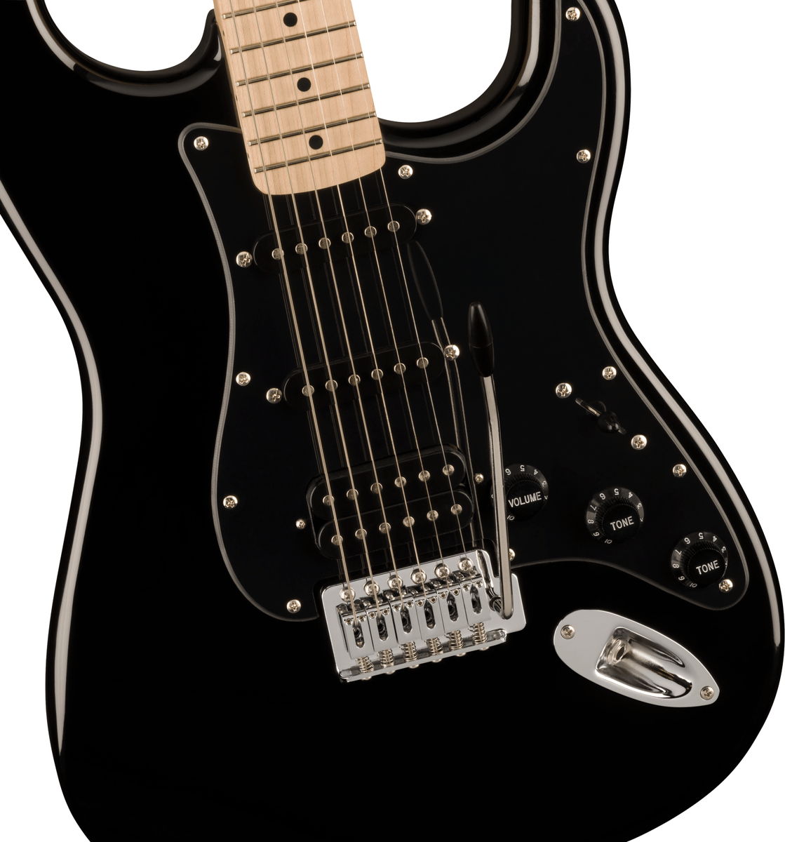 Squier by Fender SONIC STRATOCASTER HSS Maple Fingerboard Black