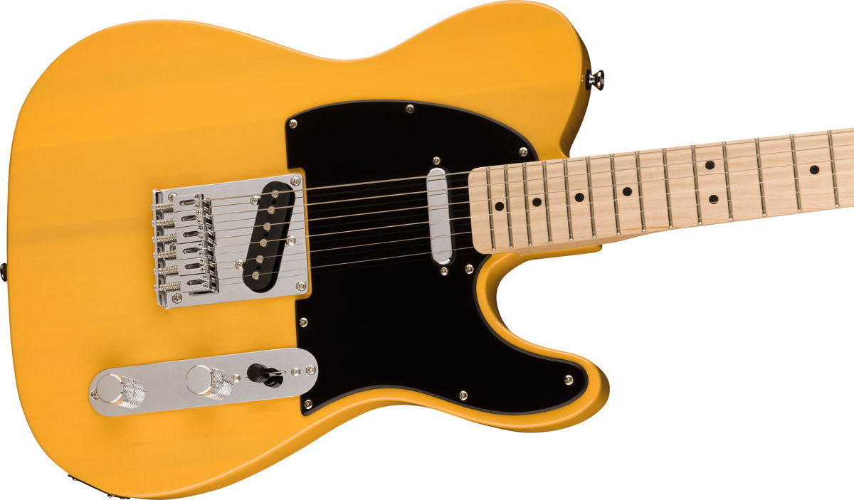 Squier by Fender SONIC TELECASTER Maple Fingerboard Black Pickguard  Butterscotch Blonde テレキャスター エレキギター スクワイヤー / スクワイア ソニック | 島村楽器オンラインストア