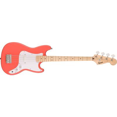 Squier by Fender SONIC BRONCO BASS Maple Fingerboard White Pickguard  Tahitian Coral ショートスケール エレキベース スクワイヤー / スクワイア ソニック | 島村楽器オンラインストア