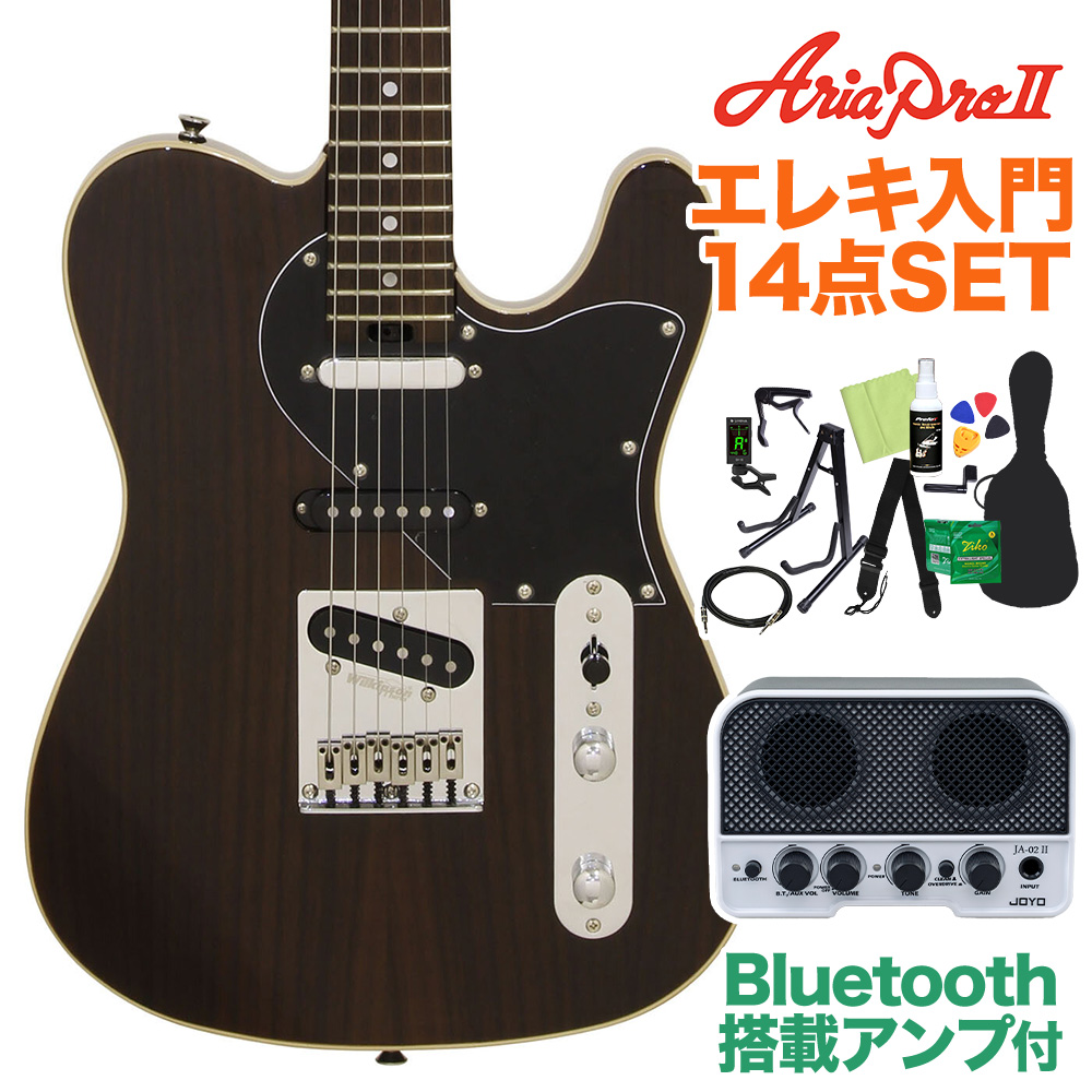 AriaProII 615-GH エレキギター初心者14点セット【Bluetooth搭載アンプ
