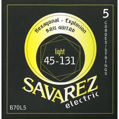SAVAREZ B70L5 Light 5-String エレキベース弦 5弦 045-131 サバレス 