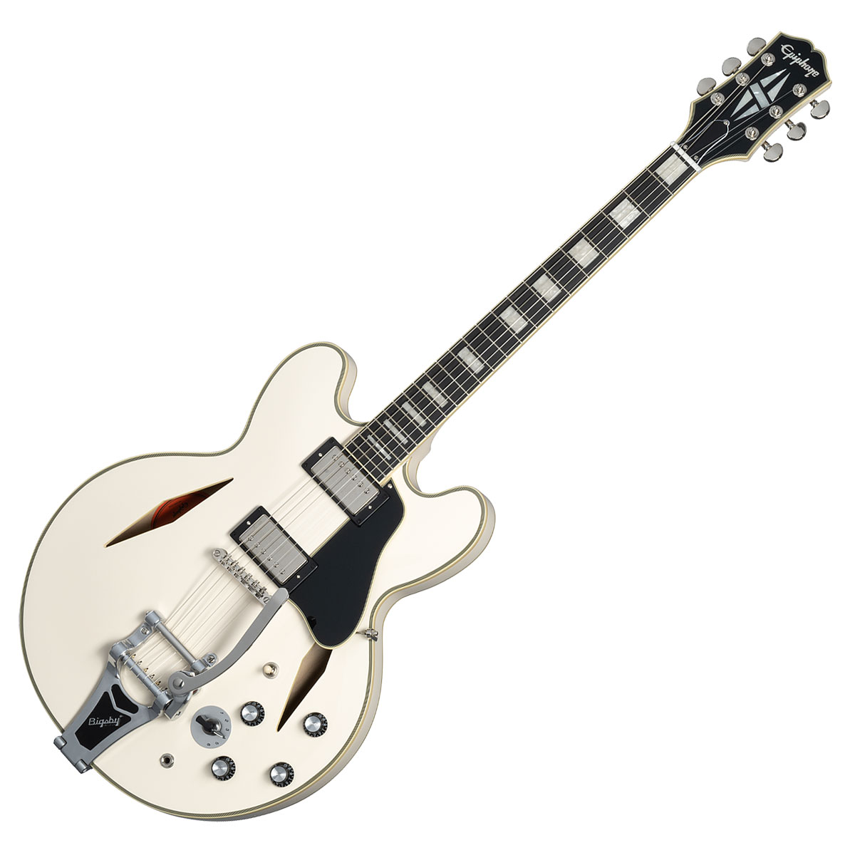 Epiphone Shinichi Ubukata ES-355 Ver.02 Classic White エレキギター 
