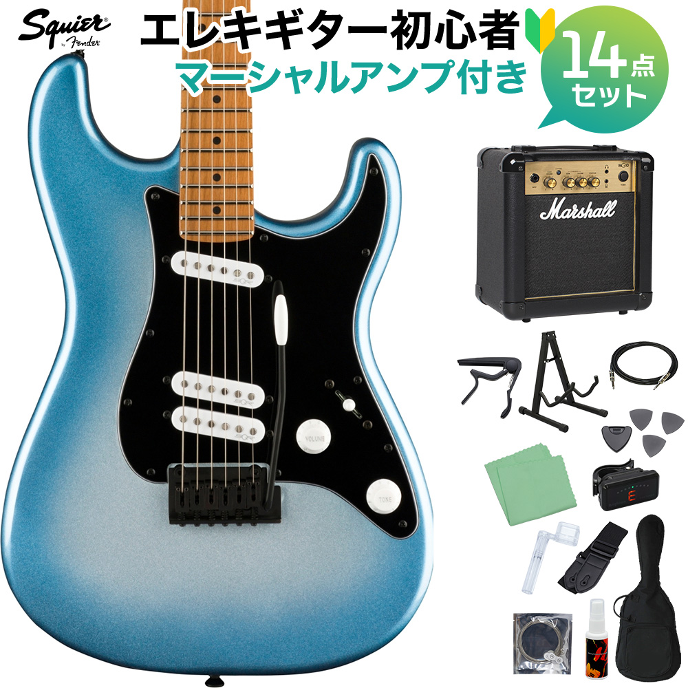 Squier by Fender スクワイヤー / スクワイア Contemporary Stratocaster Special Sky Burst Metallic エレキギター初心者14点セット【マ