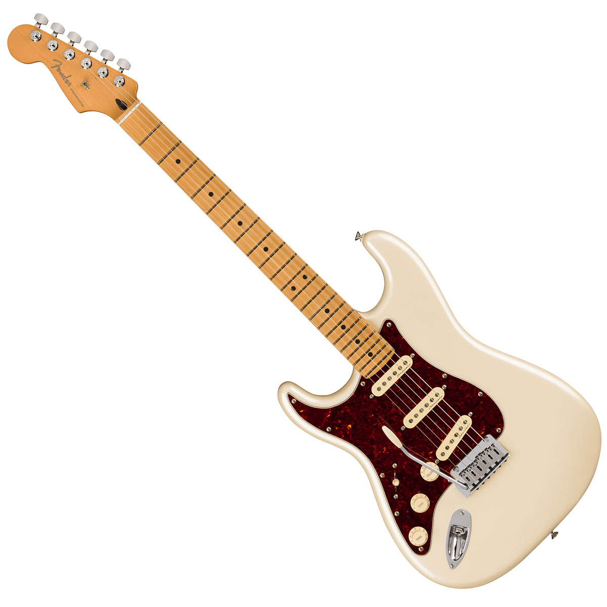 Fender Player Plus Stratocaster Left-Hand Olympic Pearl エレキ 