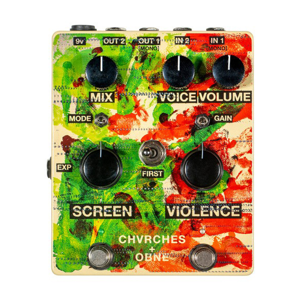 Old Blood Noise Endeavors × CHVRCHES Screen Violence (限定カラー） チャーチズ ディストーション  リバーブ ディレイペダル オールドブラッドノイズ