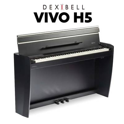 DEXIBELL VIVO H5 BK 電子ピアノ 88鍵盤 ホームデジタルピアノ デキシーベル ブラック 黒【配送設置無料・代引不可】