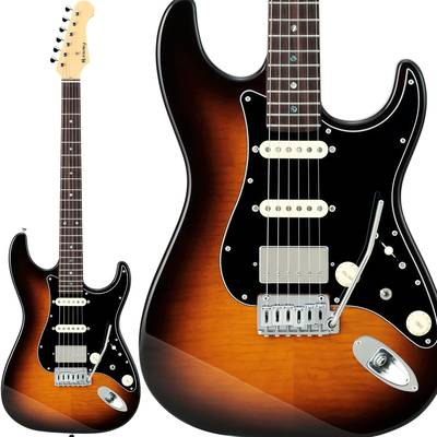 【純国産ギター】 HISTORY HSE/SSH-Advanced Vintage Sunburst エレキギター ストラトタイプ ヒストリー 3年保証 日本製 