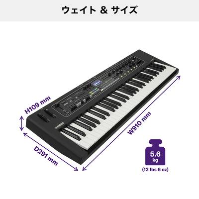 学生さんにケースプレゼント】 YAMAHA CK61 61鍵盤 ステージキーボード 