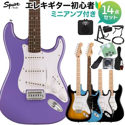 Squier by Fender SONIC STRATOCASTER エレキギター初心者14点セット
