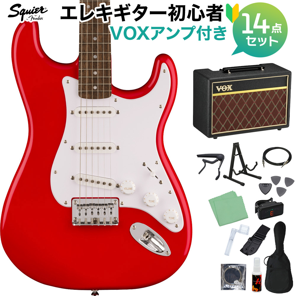 Squier by Fender SONIC STRATOCASTER HT Torino Red エレキ